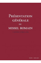 Presentation generale du missel romain