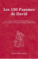 Les 150 psaumes de david (pf rouge) bible crampon
