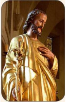 Paquet de 50 cartes - priere - cb625 - saint joseph statue - priere a saint joseph