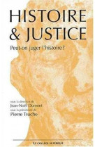Histoire et justice. colloque interdisciplinaire des 16-17 novembre 2001 a lyon