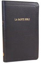 Sainte bible 1910 noire zip