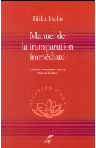 Manuel de la transparution immediate