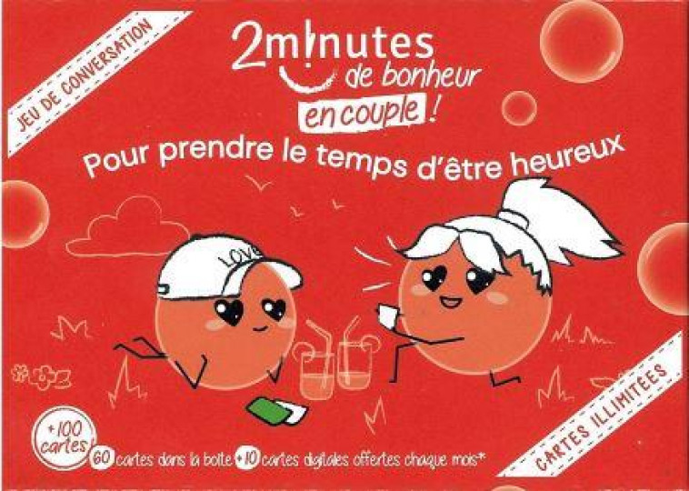 2 MINUTES DE BONHEUR EN COUPLE ! POUR PRENDRE LE TEMPS D-ETRE HEUREUX - DE FOUCAULD/EPALLE - NC