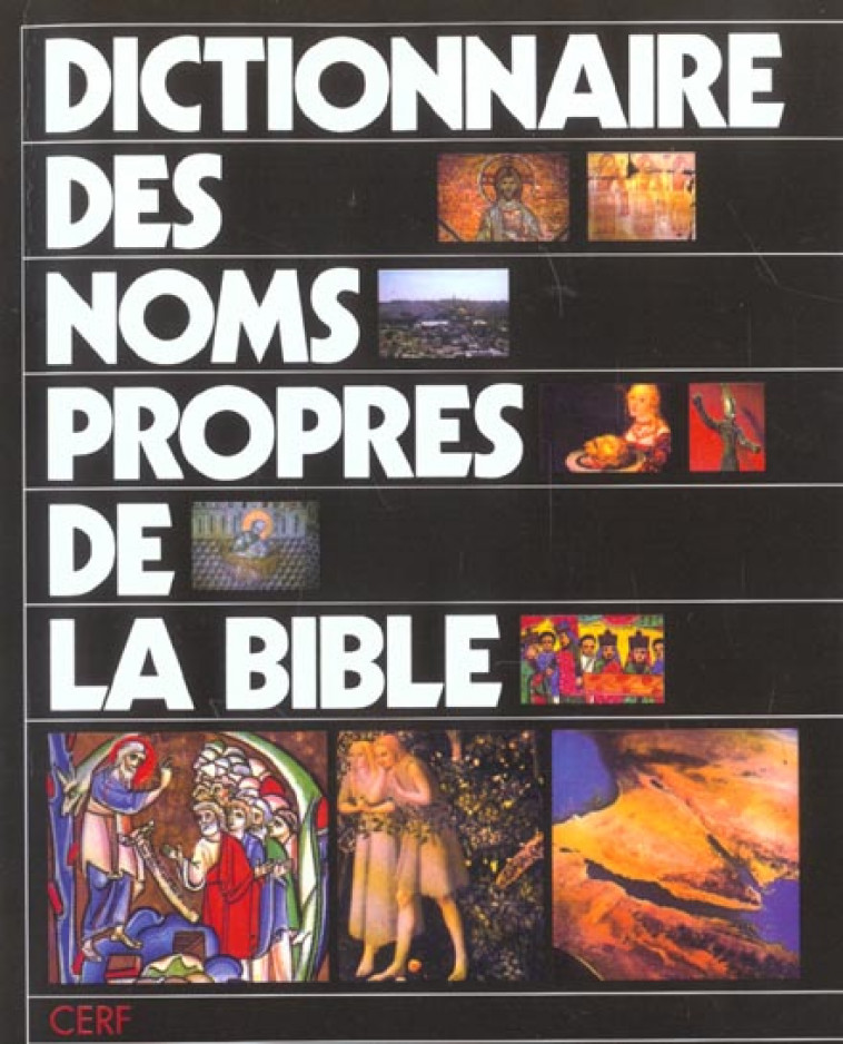 DICTIONNAIRE DES NOMS PROPRES DE LA BIBLE - ODELAIN OLIVIER - CERF